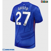 Camisa de Futebol Chelsea Malo Gusto #27 Equipamento Principal 2025-26 Manga Curta